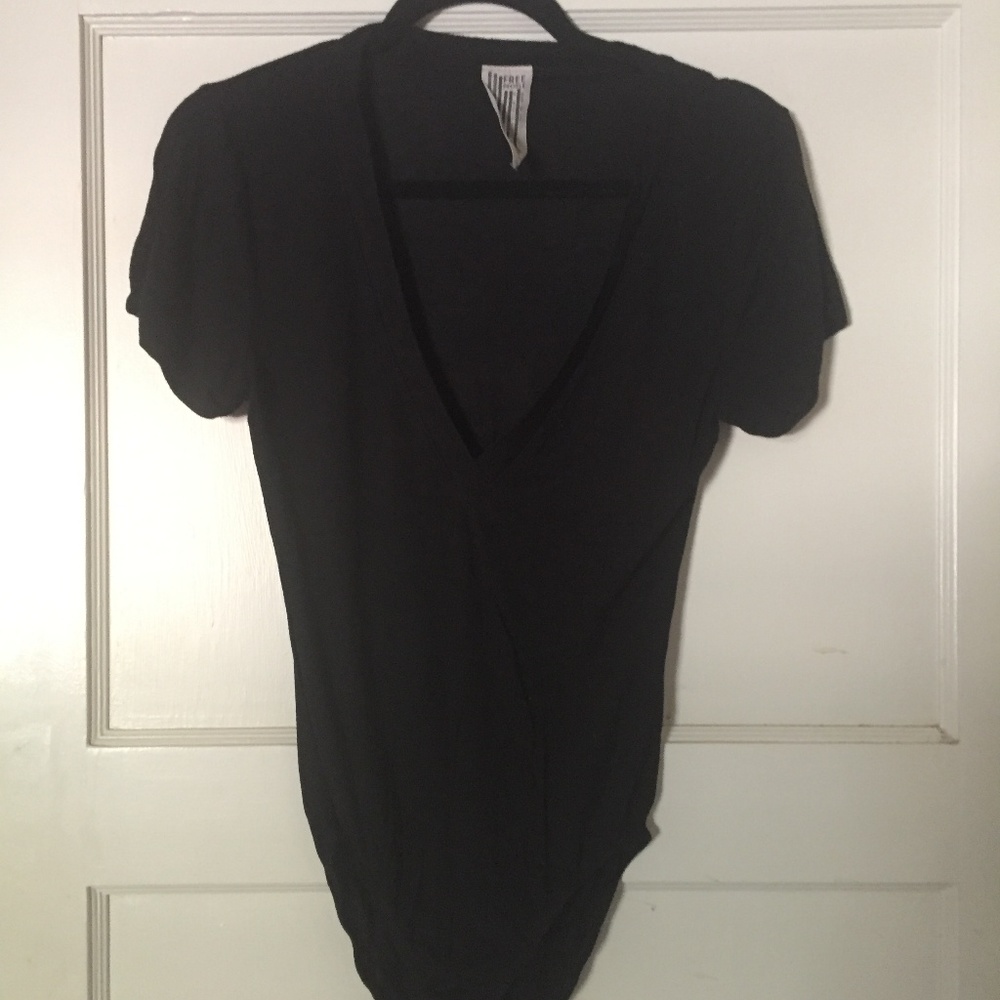 Free People Body Suit Tee